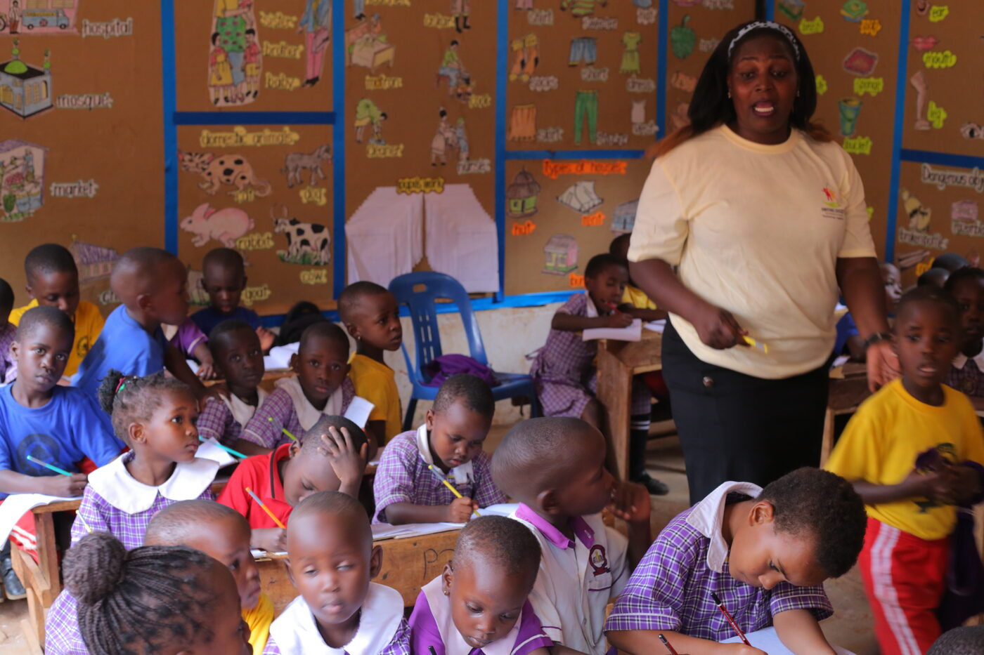 Daily life at our school in Wakiso