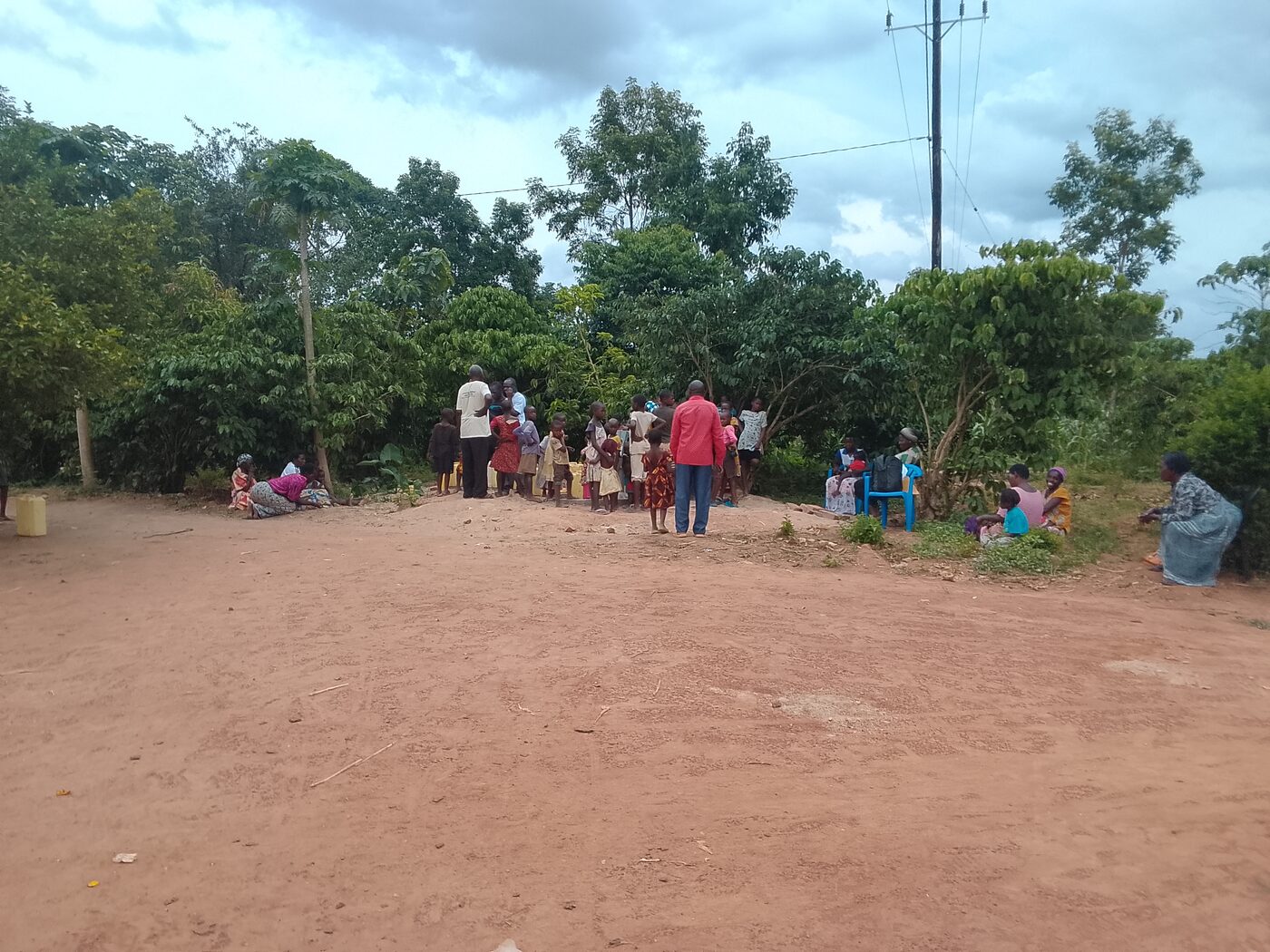 Borehole communities water project